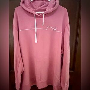 Pink Hoodie with Whale Logo